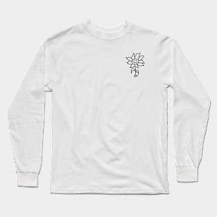 Smiling Sunflower Long Sleeve T-Shirt